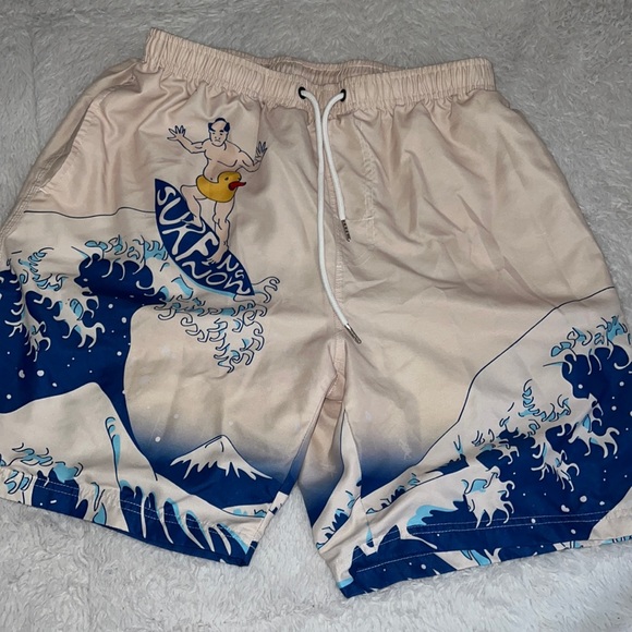 Mens wave bathing suit - Picture 1 of 3